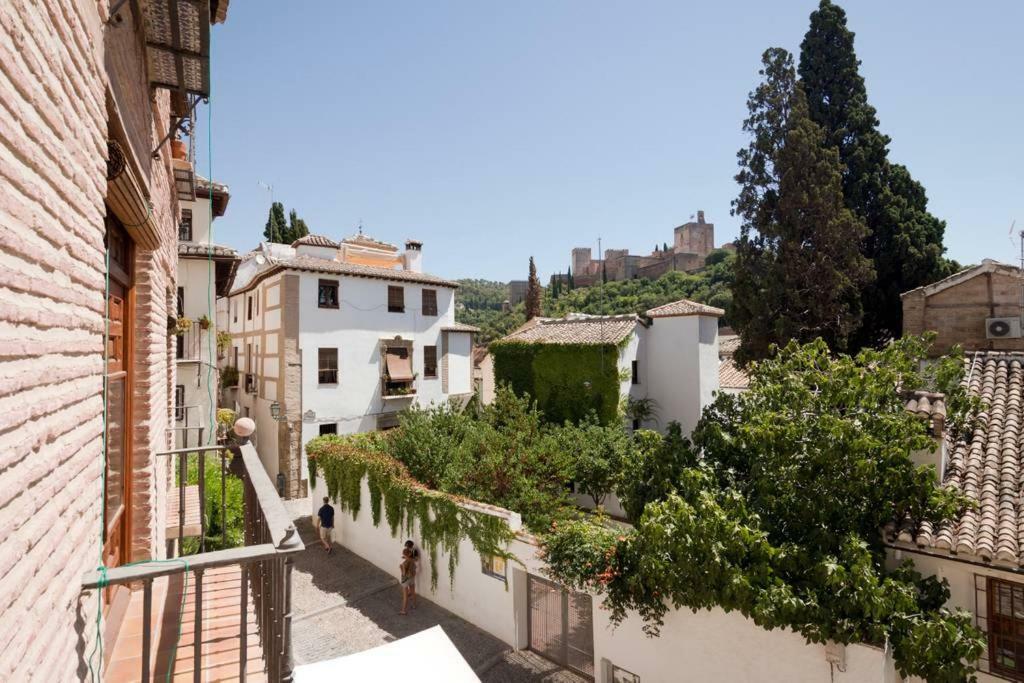 Breathtaking Alhambra View Balconies, Albaizyn Apartment Granada Exterior photo